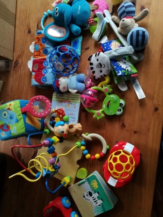 Jede Menge Spielzeug;)