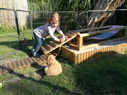 Kinder klettern auch gerne darauf herum;)