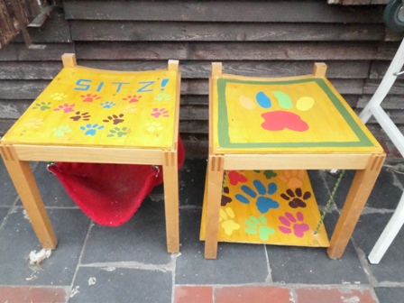 Hängematte und Wackelbrett